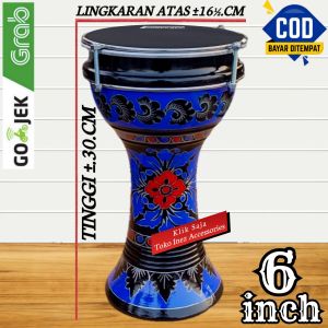Dumbuk Pinggang Anak 6.inch Hitam Biru Power Beat Hitam