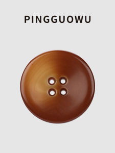 ปุ่มลูกปัดรูปต้นไม้สุดหรูสำหรับตกแต่งเสื้อผ้าผู้หญิง ปุ่มโพลีเอสเตอร์สไตล์ญี่ปุ่นสุดหรูจาก Pingguowu