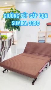 GIƯỜNG XẾP GẤP GỌN HÀN QUỐC SUMIKA Model: 339 NHIỀU KÍCH THƯỚC  - NỘI THẤT TÂN HÒA PHÁT