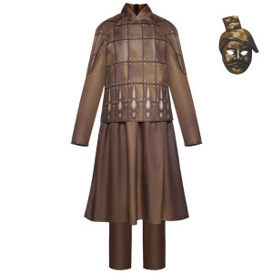 Quần Áo Hóa Thân Qin Shi Huang Mausoleum Terracotta Warriors Cosplay Quần Áo Trang Phục Hóa Thân Trang Phục Đầy Đủ Trang Phục Hoạt Hình Trang Phục Trung Quốc Cổ Đại