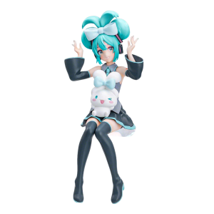 Bandai | Anime SEGA Hatsune Miku X Cinnamoroll Action Figures Desktop Decoration Collection PVC Model Toys Kids Gifts