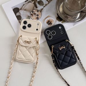 szhaiyu | Crossbody Leather Card Holder Wallet Phone Case for IPhone 17 Air 17 16 15 14 Plus 13 12 11 Pro Max Shockproof Protection Cover