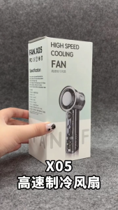 ✔[พร้อมส่ง x05 พัดลมพกพา พัดลมมือถือ Breezen16°C 🎯 เทอร์โบ เป๋าเล็ก แบตฯ 130นาที ปรับลม 100 ระดับ แรงที่สุด turbo fan