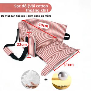 New Pet | Ghế An Toàn Ô Tô Cho Chó Nhỏ Travel Buddy