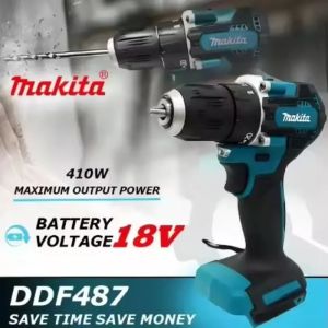 Makita | Makita DDF487 10mm Cordless Drill Original Brushless Tool 18V 1700Rpm 40 N·m Portable Screwdriver Only Tool for Renovation Work