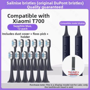 SuNing Quality Electric Toothbrush Head Replacement for Xiaomi T700 MIJIA Home MES604 1383 Deep Cleaning Adult Hardness