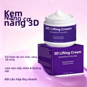 Kem Nâng Cơ Mặt 3D 50g Kem Dưỡng Ẩm Chống Lão Hóa Dành Cho Phụ Nữ Da Mịn Màng Săn Chắc Giảm Nếp Nhăn Tăng Mật Độ Da Chăm Sóc Da Mặt
