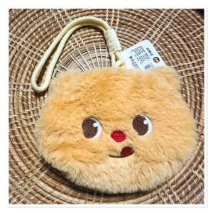 กระเป๋าใส่เหรียญมีสายคล้อง 🌈👛 พวงกุญแจ หมีน้องเนย