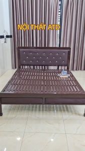 [HOẢ TỐC] Giường Sắt hộp nệm simili _ HàngCóSẵn/GIAO NHANH HCM-BD- BH