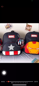 F&S SHOPAHOLIC BAGS#9611 Classic KIDS 11inch 2n1 backpack 3D cartoon character design inlcudes cute matching coin purse