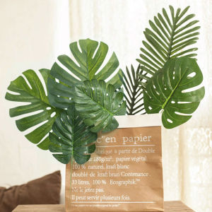 1PCS Artificial Turtle Back Leaf Green Plant For Office Hotel Home Festival Indoor Home Decoration