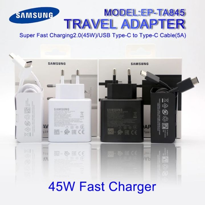CHARGER SAMSUNG GALAXY TAB S9 FE PLUS 45WATT SUPER FAST CHARGING
