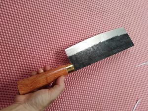 DAO PHỞ THÁI nhíp siêu bén chuôi gỗ hương đá