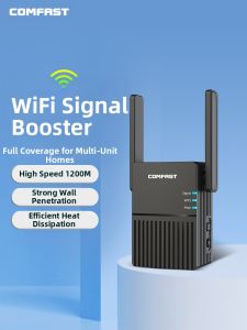 Comfast | Dual Band 5G Gigabit WiFi Signal Booster Amplifier Repeater Router Bridge