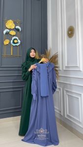 Annora Dress Set Hijab // Gamis // Pakaian Wanita // By Widya Fashion widya gamis