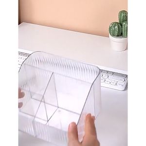 Hộp đựng mỹ phẩm để bàn đa năng hộp để đồ đa năng trong suốt chất liệu nhựa Acrylic -Lumbley