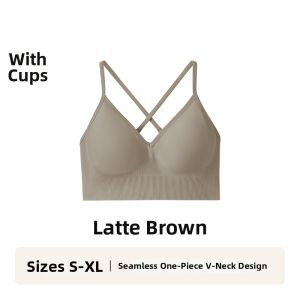Ubras | Padded Sports Bra for Running Fitness Yoga Tank Top Wearable Back Beautification