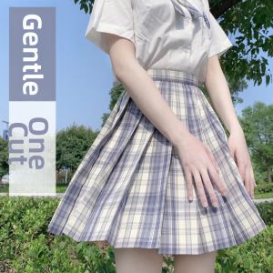 JIFANPAUL | Japanese School Style Uniform Set with Sailor Suit and Plaid Skirt
