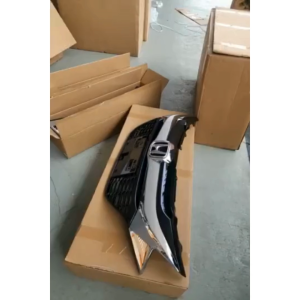 HONDA HRV VEZEL 2014 - 2018 FRONT BUMPER GRILLE CHROME GLOSS BLACK RS SPEC