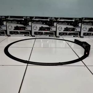 Jackjacktoys Kereta Api Mainan Anak Rail King Trains Track 13 Pcs Lampu dan Musik