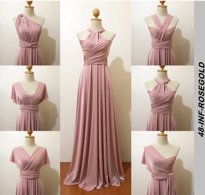 ROSEGOLD Infinity Dress with Attached Tube Floorlength Lazada PH