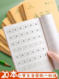 Standard Uniform Rice Grain Grid Notebook: A Writing Practice Tool for Primary School Students & Kindergarteners