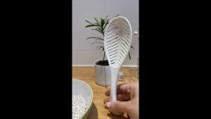 NACHUAN creative leaf rice spoon fish-shaped rice ladle can be drained soup ladle can be vertical rice serving spoon