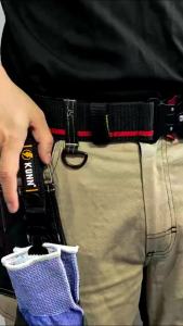 KUNN Glove Clips for WorkSafety Duty Belt Glove Holder Strap for Construction Firefighter1-Pack/2-Pack