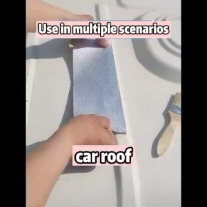 [COD]Strong Viscosity Aluminum Foil Butyl Waterproof Tape For Roof leak Roof Sealant Wall Crack