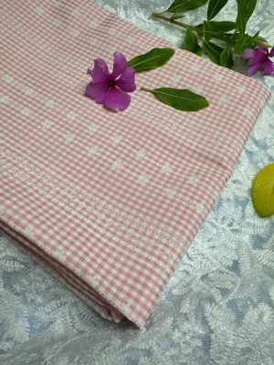 [ VẢI NAKI ] Vải Kate Caro 3ly in hoạ tiết hoa khổ 145m lên áo sơ mi đầm váy đồ bộ..
