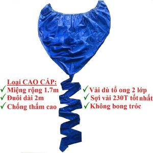 túi vệ sinh máy lạnh rộng 1.7m đuôi 2.5m / áo trùm vệ sinh máy lạnh rộng 1.7m đuôi 2.5m