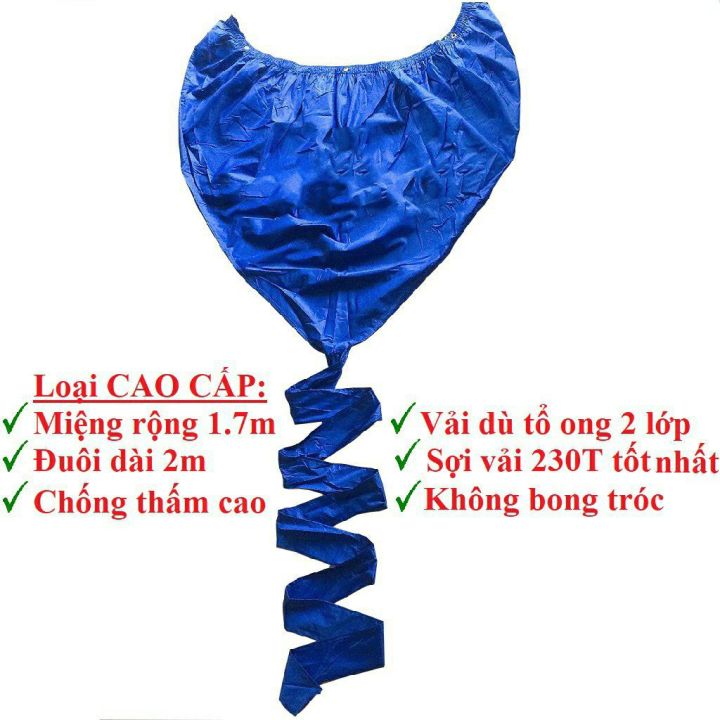 túi vệ sinh máy lạnh rộng 1.7m đuôi 2.5m / áo trùm vệ sinh máy lạnh rộng 1.7m đuôi 2.5m