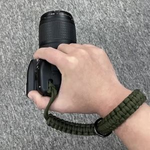 Dây Đeo Cổ Tay Máy Ảnh Bằng Nylon Có Thể Điều Chỉnh Với Dây Đeo Nhanh Làm Từ Dây Dù Dệt Tay Thoải Mái Bền Bỉ Phù Hợp Với Mọi Kích Cỡ Cổ Tay