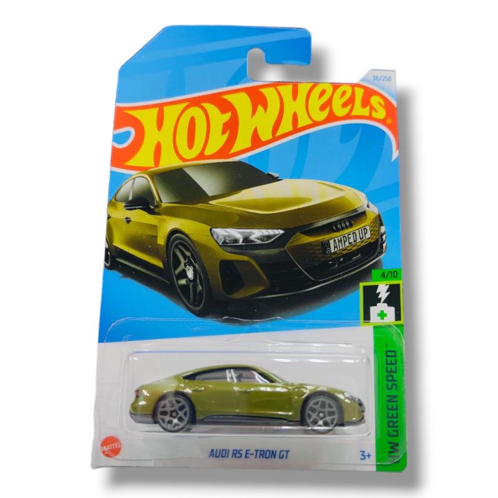 Hot Wheels Audi RS E-Tron GT (Green Speed) 1:64 scale model