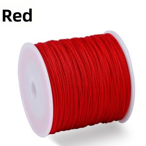 Jade Pendant Beading Thread Red