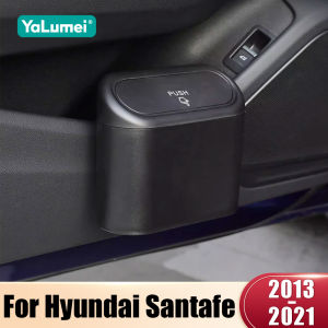 For Hyundai Santafe Santa Fe DM MK3 3 III 2013 2014 2015-2017 2018 2019 2020 2021 Hanging Car Trash Can Garbage Box Sundries Bin