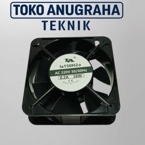 kipas fanel fan AC 220V 0.02A 38W LA150H2A15 CM 15X15X5CM