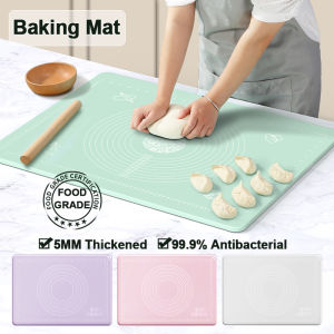 Specool® Silicone Dough Kneading Mat Rolling Mat Baking Mat 5mm Thickened Pad Panel Household rolling baking tools