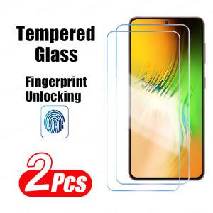2Pcs Fingerprint Unlock Tempered Glass Screen Protector For Samsung Galaxy S21 S22 S23 S25 Plus S25 Ultra S23 S20 S24 FE Film