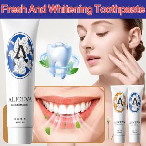 Fresh And Whitening Toothpaste Teeth Whitening Remove Yellow Tartar Eliminate Bad Breath Teeth Cleaner