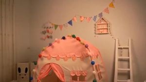 Oversize Play Tent Toys for Kids Princess Spacious Playhouse Teepee Toys Khemah Kanak Kanak Oversized Playhouse Castle Tent