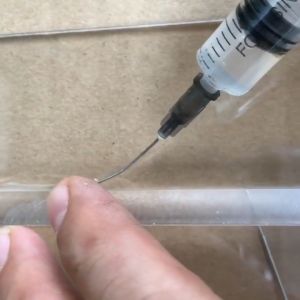 Keo chuyên dụng dán mica Trung Quốc không khói lọ nhôm 250ml