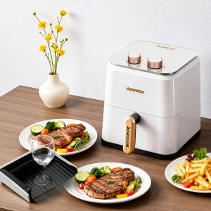 [China Plug Adapter Needed] CHIGO | Multi-Function Large Capacity Automatic Air Fryer