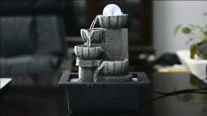 น้ำพุน้ำล้นมงคลขนาดตั้งโต๊ะ - ณ ตลาดส่งออนไลน์ (สินค้าพร้อม)