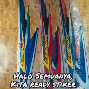 stiker striping standart honda legenda 2001 list standart stiker list body standart kualitas terbaik