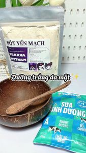 Bột Yến Mạch đắp mặt hữu cơ OBAXUA nguyên chất