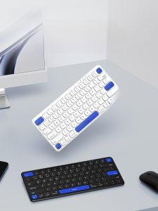 VOKAMO | VOKAMO Wireless Bluetooth Keyboard Silent Office Special Portable Rechargeable Long Battery Life For Laptop Non-Mechanical