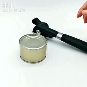 Easy Manual Metal Can Opener Professional Effortless Stainless Steel Openers Handheld Can Opener Practical Safety