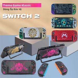 Vỏ Cứng Nhiều Màu Sắc Bảo Vệ Cho Nintendo Switch 2 Vỏ Mỏng Phụ Kiện Trò Chơi Vỏ Bọc