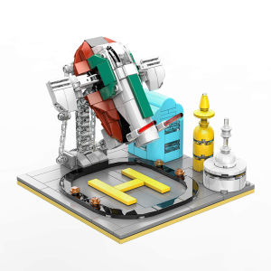 Chinese Building Blocks Suspension Tension Integral Model Anti-Gravity Space NASA Lunar Module Astronaut Spacecraft